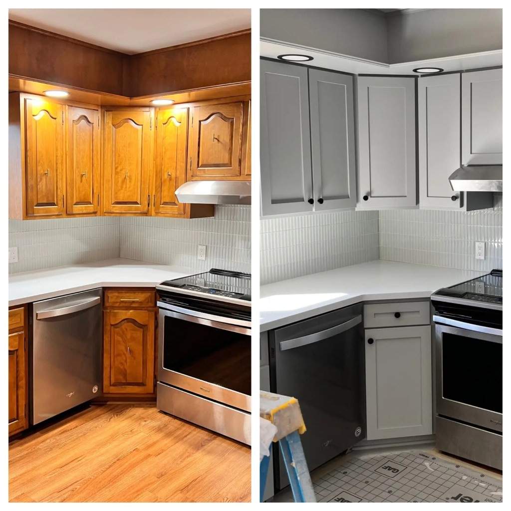 Cabinet repainting is an ideal choice for homeowners seeking a quick and budget-friendly way to refresh their space. If you’re tired of outdated cabinet colors or finishes, repainting offers a simple solution that dramatically improves your kitchen or bathroom’s appearance. It’s especially useful for those preparing to sell their home and wanting a clean, updated look that appeals to buyers. Repainting is also a smart option for landlords and property investors looking to modernize rental units cost-effectively. If you prefer sleek, painted finishes over natural wood grain, cabinet repainting delivers the style you want without the price of a full renovation.